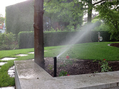 Automatische Bewässerungsanlagen